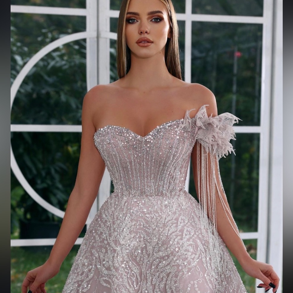 Catwalk couture dress